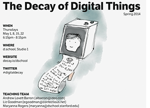 Poster for Decay of Digital Things